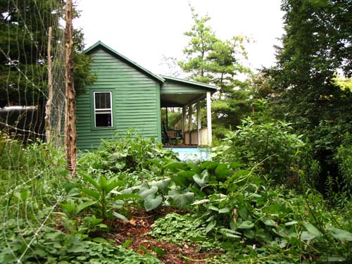 A view of the intern's cabin